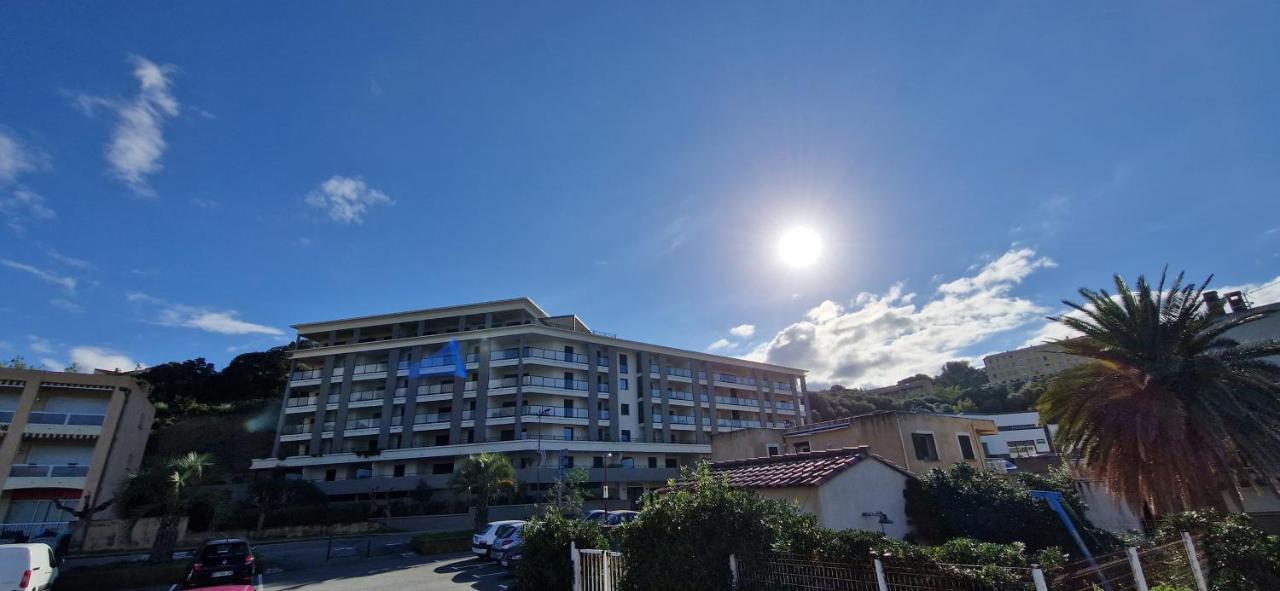 T2 Fronte Di Mare De Standing En Bord De Mer Et Du Centre Du Village De Propriano 普罗普里亚诺 外观 照片