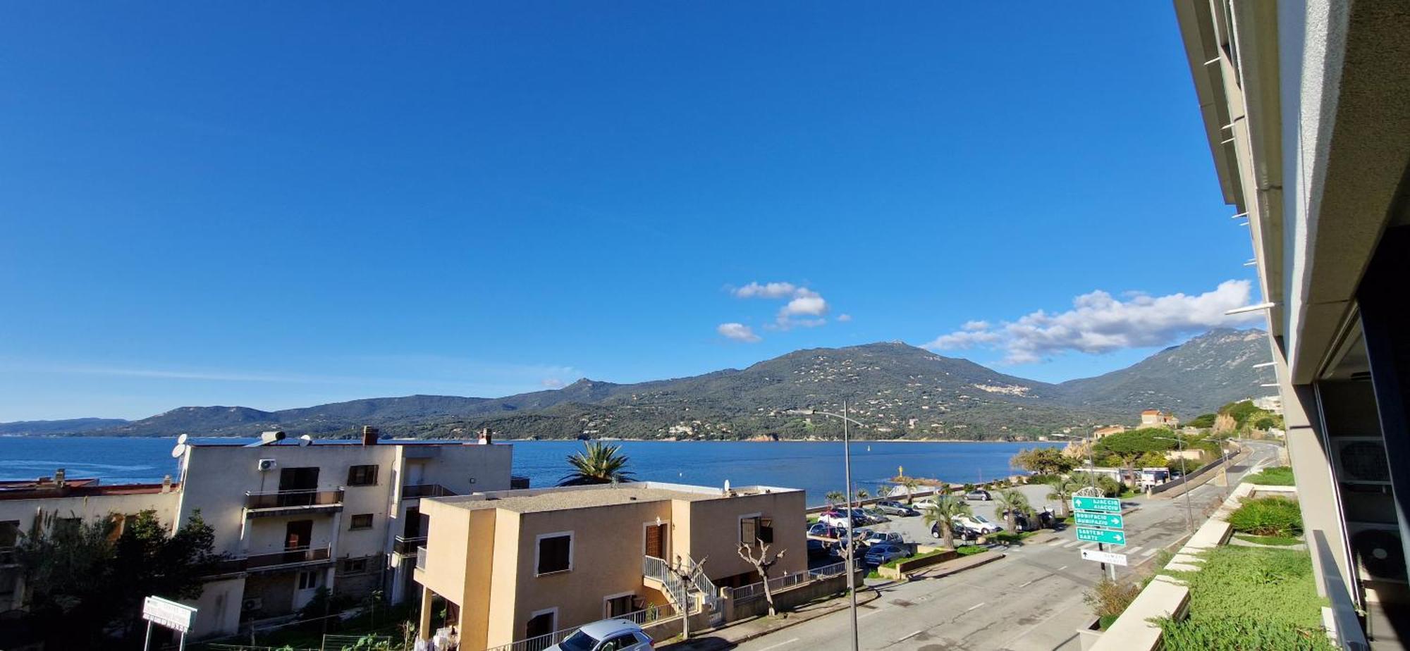 T2 Fronte Di Mare De Standing En Bord De Mer Et Du Centre Du Village De Propriano 普罗普里亚诺 外观 照片